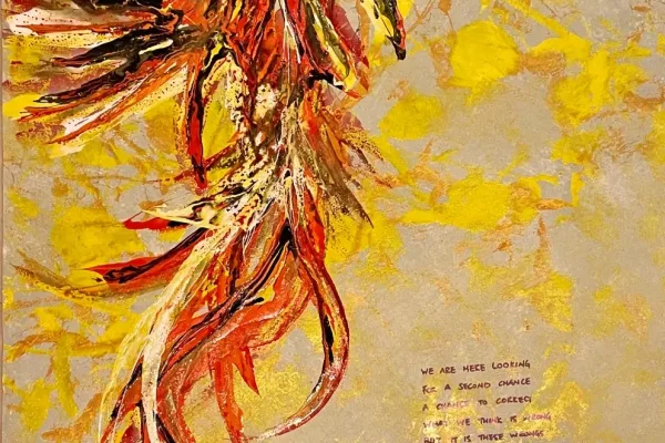 「ONCOR 響艷都市會所」邀請蔣友柏創作大型雕塑《鳳舞》呈現浴火重生意象