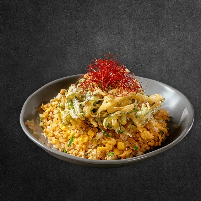 蔬菜天婦羅炒飯(素)